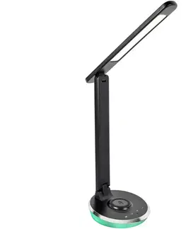 Lampy Rabalux Rabalux 74226 -LED RGB Stmievateľná dotyková stolná lampa JACEY LED/6W/230V čierna 