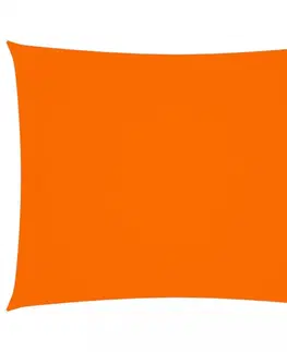 Stínící textilie Tieniaca plachta obdĺžniková 4 x 5 m oxfordská látka Dekorhome Oranžová