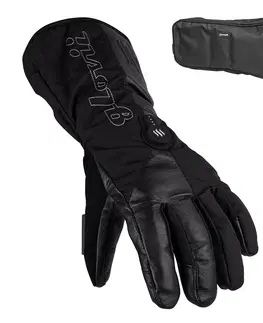 Zimné rukavice Vyhrievané lyžiarske a moto rukavice Glovii GS9 čierna - XL