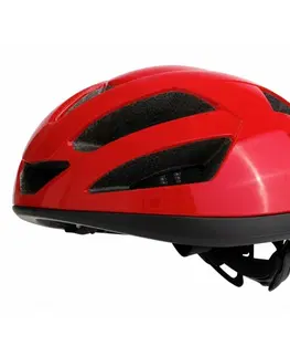 Cyklistické helmy Helma Rogelli punctata, čierna-červená ROG351057