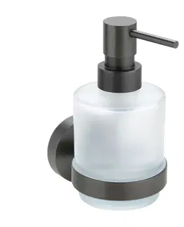 Držadlá k vani HOPA - Dávkovač tekutého mydla, 200 ml - Farba - Grafit KDBE156109102