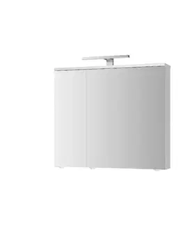 Kúpeľňový nábytok JOKEY Arda LED biela zrkadlová skrinka MDF 112113220-0110 112113220-0110