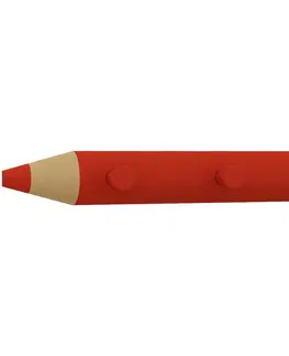 Vešiaky a stojany Vešiak V Tvare Ceruzky Š: 37cm, Červený