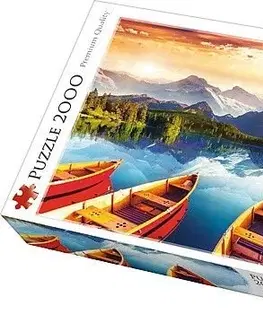 Hračky puzzle TREFL - puzzle 2000 Kryštálové jazero