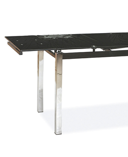 Jedálenské stoly Rozkladací jedálenský stôl GD017 Signal Sivá