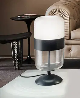 Lampy na nočný stolík Vistosi Stolová lampa Futura muranské sklo, vysoká 48 cm