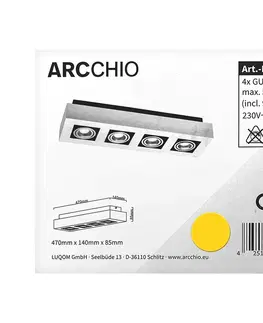 Svietidlá Arcchio Arcchio - LED Bodové svietidlo VINCE 4xGU10/10W/230V 
