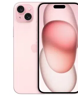 Mobilné telefóny Apple iPhone 15 Plus 128GB, pink