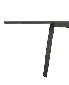 Stolčeky Hliníkový stôl NOVARA 220/314 cm (antracit)