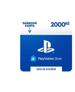 Hry na PC PlayStation Store - darčekový poukaz 2000 Kč