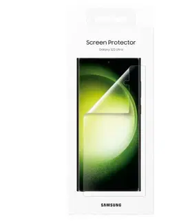 Ochranné fólie pre mobilné telefóny Originálna fólia pre Samsung Galaxy S23 Ultra (2ks) EF-US918CTEGWW