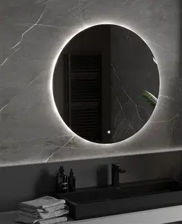 Kúpeľňa MEXEN - Erg zrkadlo s osvetlením 90 cm, LED 6000K, 9823-090-090-611-00