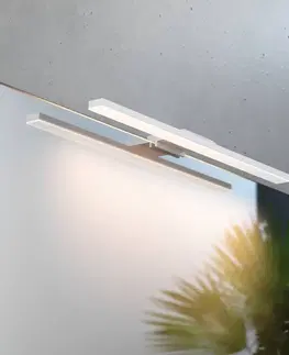 Nástenné svietidlá MCJ LED zrkadlové svetlo Triga, IP44, biele, 40 cm, 4 000 K