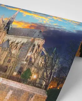 Tapety mestá Fototapeta katedrála Notre Dame