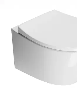 Záchody GSI - MODO závesná WC misa, Swirlflush, 37x52cm, biela ExtraGlaze 981611