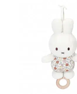 Hudobné hračky LITTLE DUTCH - Hudobný králiček Miffy Vintage Kvety