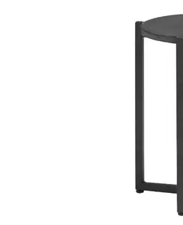 Konferenčné a príručné stolíky Soul konferenčný stolík sivý 34x45 cm
