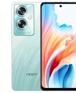 Mobilné telefóny Oppo A79 5G, 4/128GB, Aqua Green