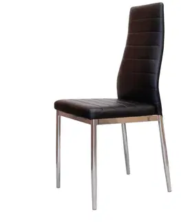 Jedálenské stoličky Jedálenská stolička MILÁNO čierna