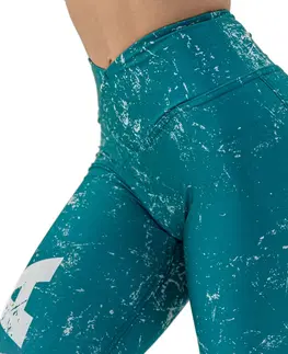 Dámske klasické nohavice Legíny na cvičenie Nebbia ROUGH GIRL 616 Green - L