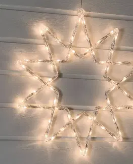 Vianočné svetelné hviezdy Konstsmide Christmas LED hviezda pre vonkajšie 58 cm