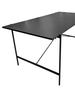 Jedálenské stoly Stôl Point DT01 čierna