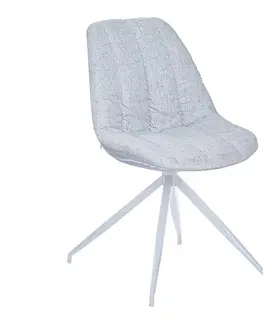 Čalúnené stoličky Stolička Cario Grey