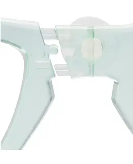 vodné športy Korekčné sklíčko pravé na krátkozrakosť do masky Easybreath mätovozelené
