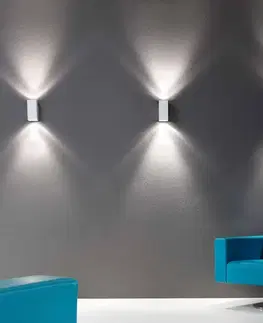 Nástenné svietidlá Milan Iluminación Milan Dau Double – nástenná lampa biela