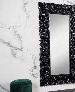 Zrkadlá LuxD Dizajnové nástenné zrkadlo Kathleen  čierne  x  26838