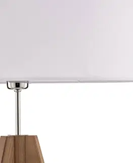 Stojacie lampy TK Lighting Stojacia lampa Walz, trojnožkový rám, biele tienidlo