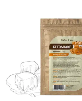 Ketodiéta Protein & Co. Ketoshake – 1 porcia 30 g Zvoľ príchuť: Salted caramel