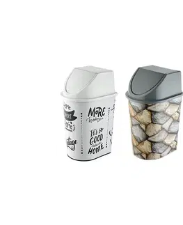 Odpadkové koše MAKRO - Kôš odpadkový 6,5L rôzne motívy