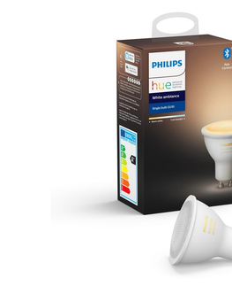 Žiarovky Philips LED Stmievateľná žiarovka Philips Hue WHITE AMBIANCE 1xGU10/4,3W/230V 2200-6500K 