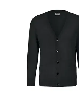 Coats & Jackets Kardigán z vlny merino, čierny