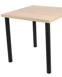 Jedálenské stoly Stôl Ron 80x80 sonoma