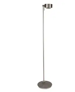 Stojacie lampy Top Light LED stojacia lampa Puk Maxx Floor Mini, matný nikel