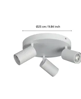 SmartHome bodové svetlá EGLO EGLO connect Telimbela-Z bodové svetlá 3-pl. biela