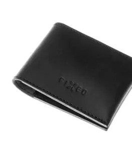 GPS prijímače FIXED Smile Kožená peňaženka s inteligentným lokátorom, čierna FIXSM-SMMW2-BK