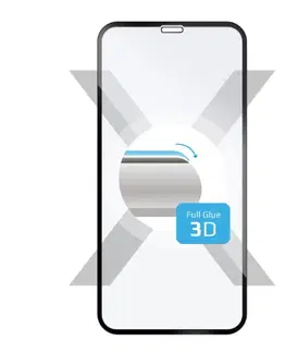 Tvrdené sklá pre mobilné telefóny FIXED 3D ochranné tvrdené sklo pre Apple iPhoneX, XS, 11 Pro, čierna FIXG3D-230-033BK