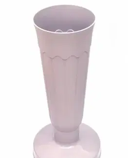 Dekoratívne vázy Kinekus Váza na hrob so záťažou SIVÁ 32cm