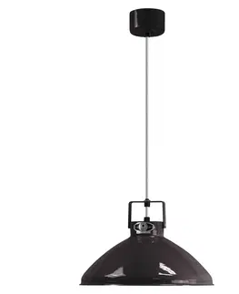 Závesné svietidlá Jieldé Jieldé Beaumont B240 závesná lampa lesklá čierna