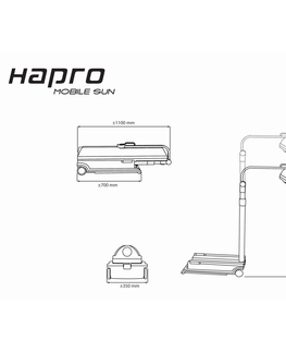Solária Solárium Hapro Mobile Sun HP 8540
