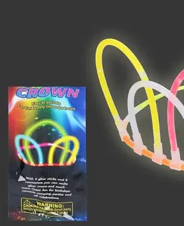 Kreatívne a výtvarné hračky WIKY - Korunka svietiaca v tme 1kus