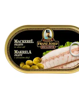 Ryby Franz Josef Kaiser Makrela filety v olivovom oleji 12 x 170 g