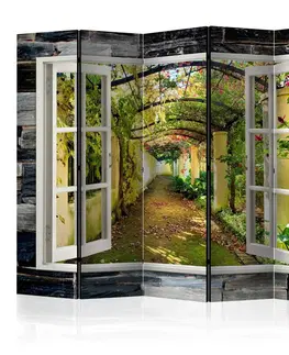 Paravány Paraván Secret Garden Dekorhome 135x172 cm (3-dielny)