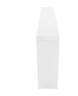 Konzolové stolíky KONDELA Fitron konzolový stolík biela