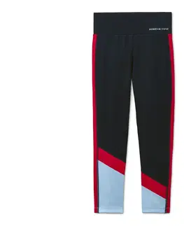 Pants Športové legínsy s vysokým pásom a recyklovaným polyesterom, colorblocking