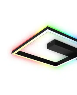 Svietidlá Brilo Brilo - LED RGBW Stmievateľný prisadený luster FRAME LED/18W/230V 2700-6500K+ DO 
