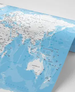 Samolepiace tapety Samolepiaca tapeta štýlová mapa sveta